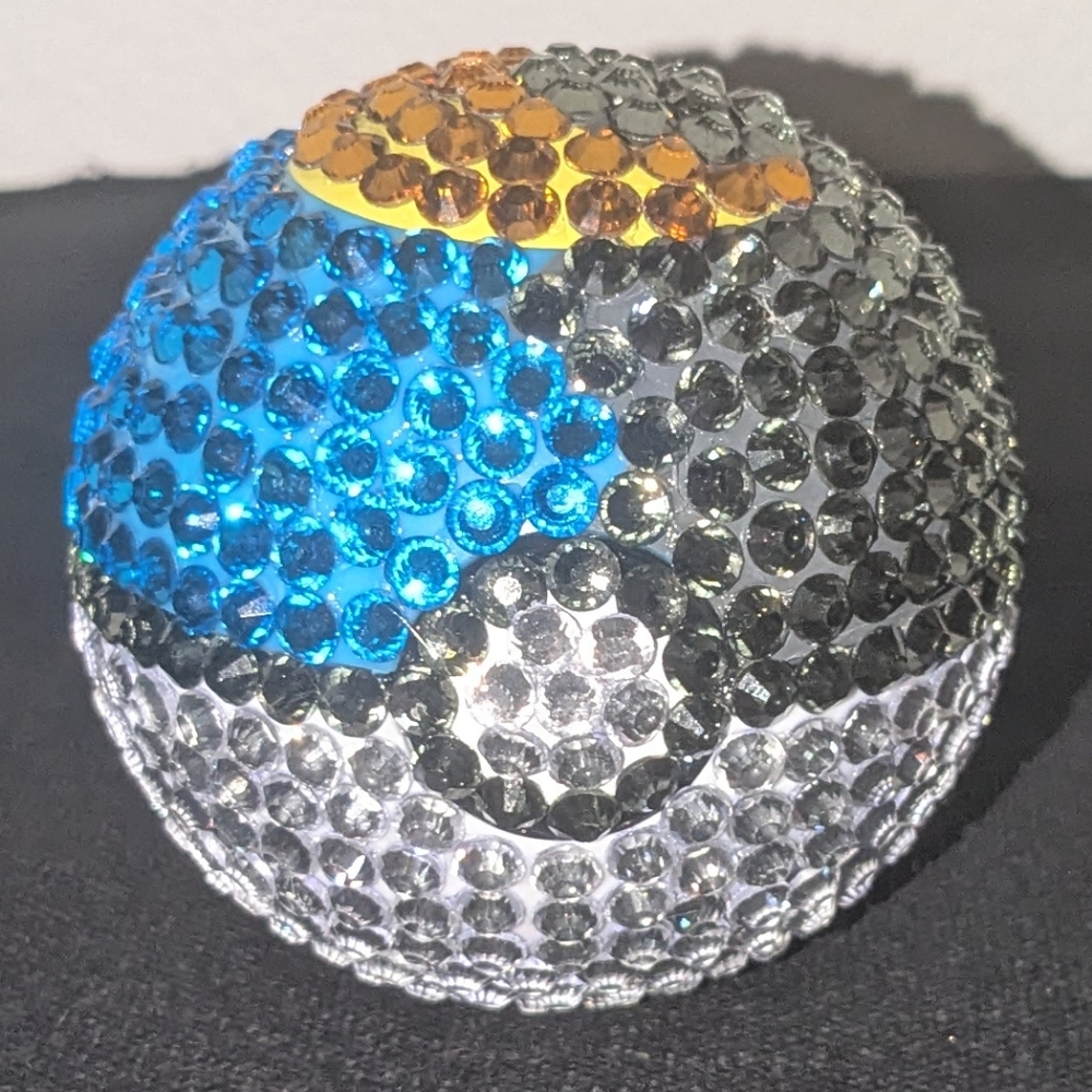 Crystallized Poké Ball Bag Charm / Keychain